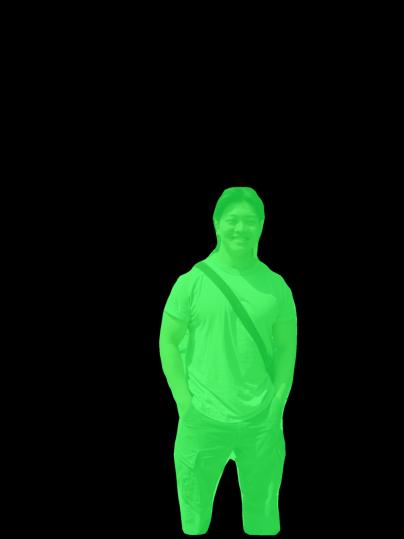 A version depicting just the cutout of me, with a black background.